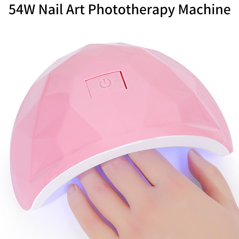 18 UV-Lichter Trocknungslampe zum Aushärten von Gel USB LED Nagel-Phototherapiegerät Professionelles Maniküre-Werkzeug Salonausstattung