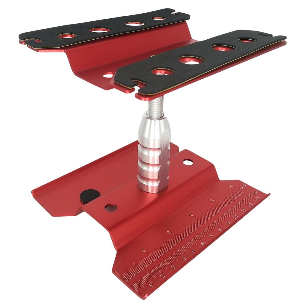 RC Car Workstation Aluminum Repair Workstation with Bracket and Screw Tray for Redcat RC Crawler Monster Truck Buggy Stand, 1/8, 1/10, 1/12, 1/16