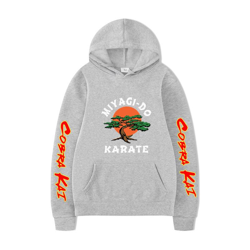 Karate Kid Val Armorr Cobra Print Men's Hoodie Brand Hoody Y2K Clothes Vintage Fashion Unisex Long Sleeve Pullovers