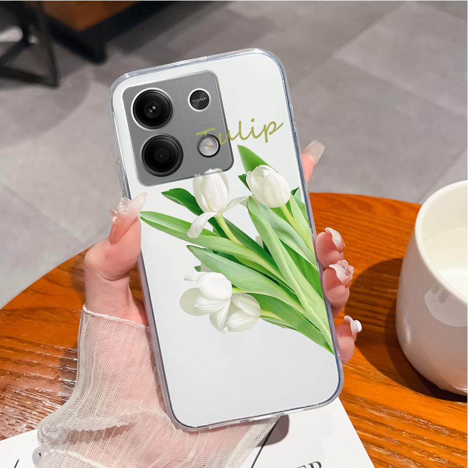 For Redmi Note 13 Pro Plus Phone Case Creative Fun Soft Slim Silicone Transparent Anti Drop Back Cover For Redmi Note13 13Pro+
