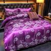 3PCS Home Bedding Sets Jacquard Duvet Cover Sets Sheets Deluxe Bedding Single Bed Queen Bed Sets