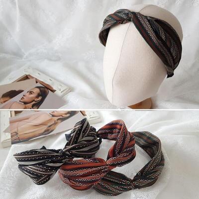 Znerel Wide Hairband Pattern Summer Bandana
