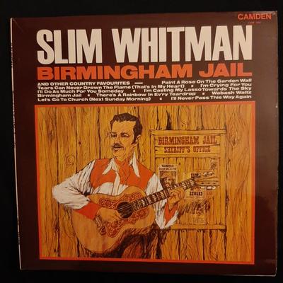 LP Record SLIM WHITMAN  Birmingham Jail And Other Country F CDM1018 CAMDEN UK Country Used
