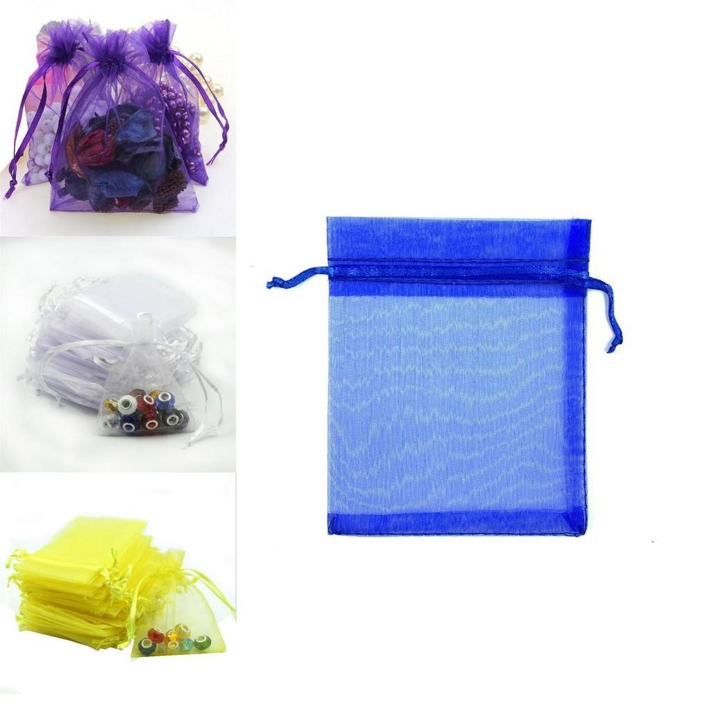 Premium 10 Stück Organzabeutel zum Präsentieren schöner Geschenke bei Hochzeiten und Partys