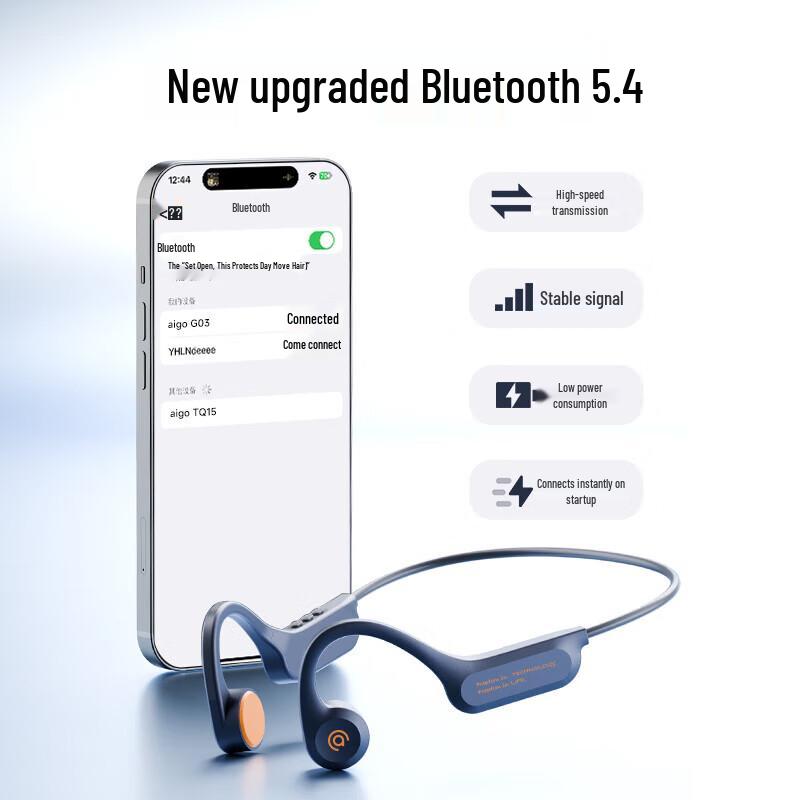 Aigo G03 Bone Conduction Bluetooth Sports Headphones