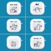Funny Matchstick Men Earphone Case for Airpods 4th 3rd Pro 3 2 Transparent Cover for Airpod 2 3 1 Protective Accessorie Shell