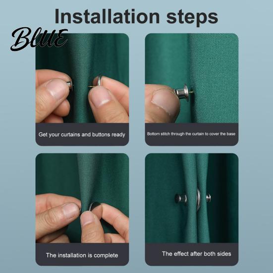 Bathroom Curtain Weight Strong Alloy Closure Prevent Pair Magnet Magne 1 Light Leaking Shower Clasp