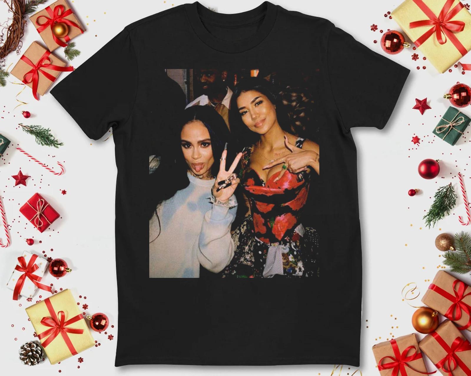 Jhene Aiko Kehlani Black T-shirt Short Sleeve All Sizes Shirt Fan 1F114 L