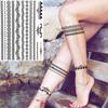 Lotus Henna Mandala Chest Temporary Tattoos For Women Underboob Adult Butterfly Turtle Lion Fake Tattoo Sexy Waterproof Tatoos