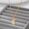 Necklaces Zirconia Temperament Collarbone Chain for Women Charms Fashion Vintage Pendant Jewelry Popular Accessories