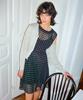 Hakesh Moss Dress_Black Dot