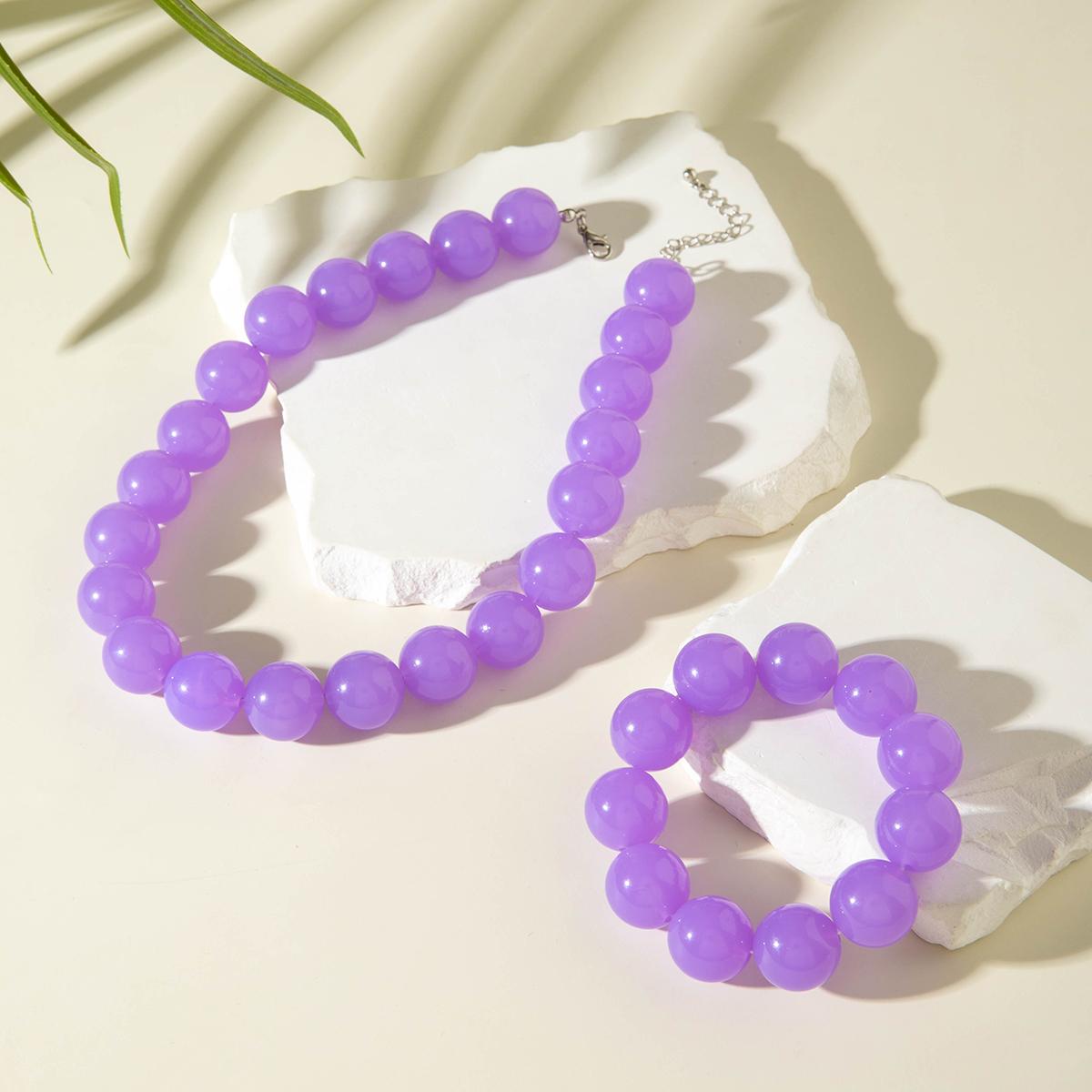 

Летние новые желейные прозрачные акриловые бусины женские аксессуары наборы маленькие свежие морские каникулы цвета допамин стиль