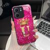 For OPPO A5X 4G 5G CPH2725 Case Fashion Letters Design Hard Tempered Glass Back Covers For OppoA5X A 5X Shockproof Phone Shell