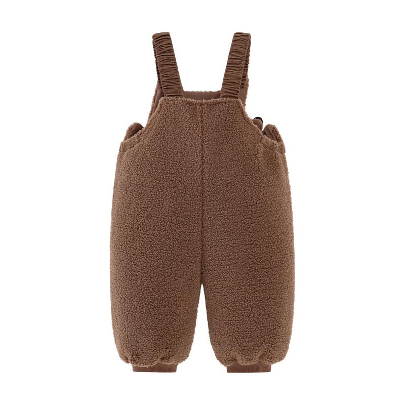 Minibala Kids' Warm Fleece Overalls