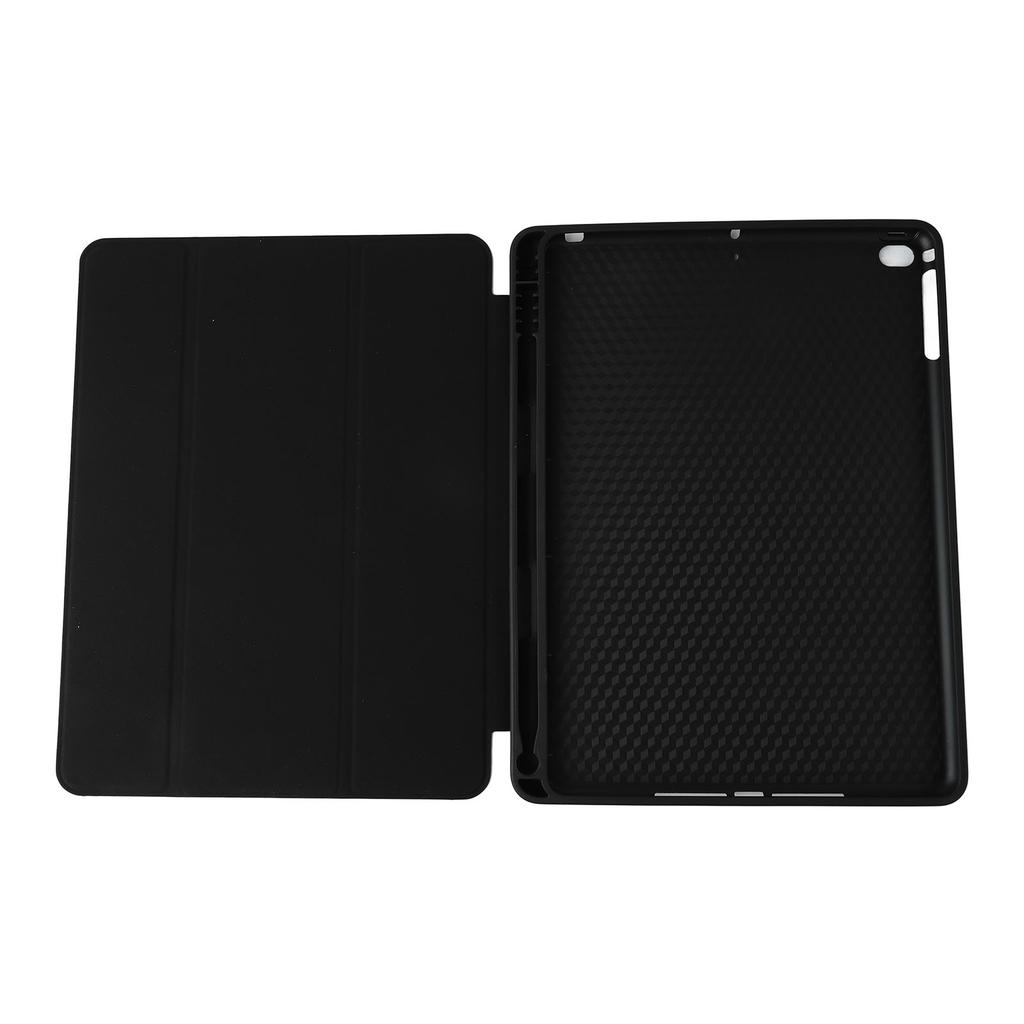 Tablet Case Black Soft TPU Air Sac Precise Cutouts Pencil Holder Magnetic Fixation Case for IOS