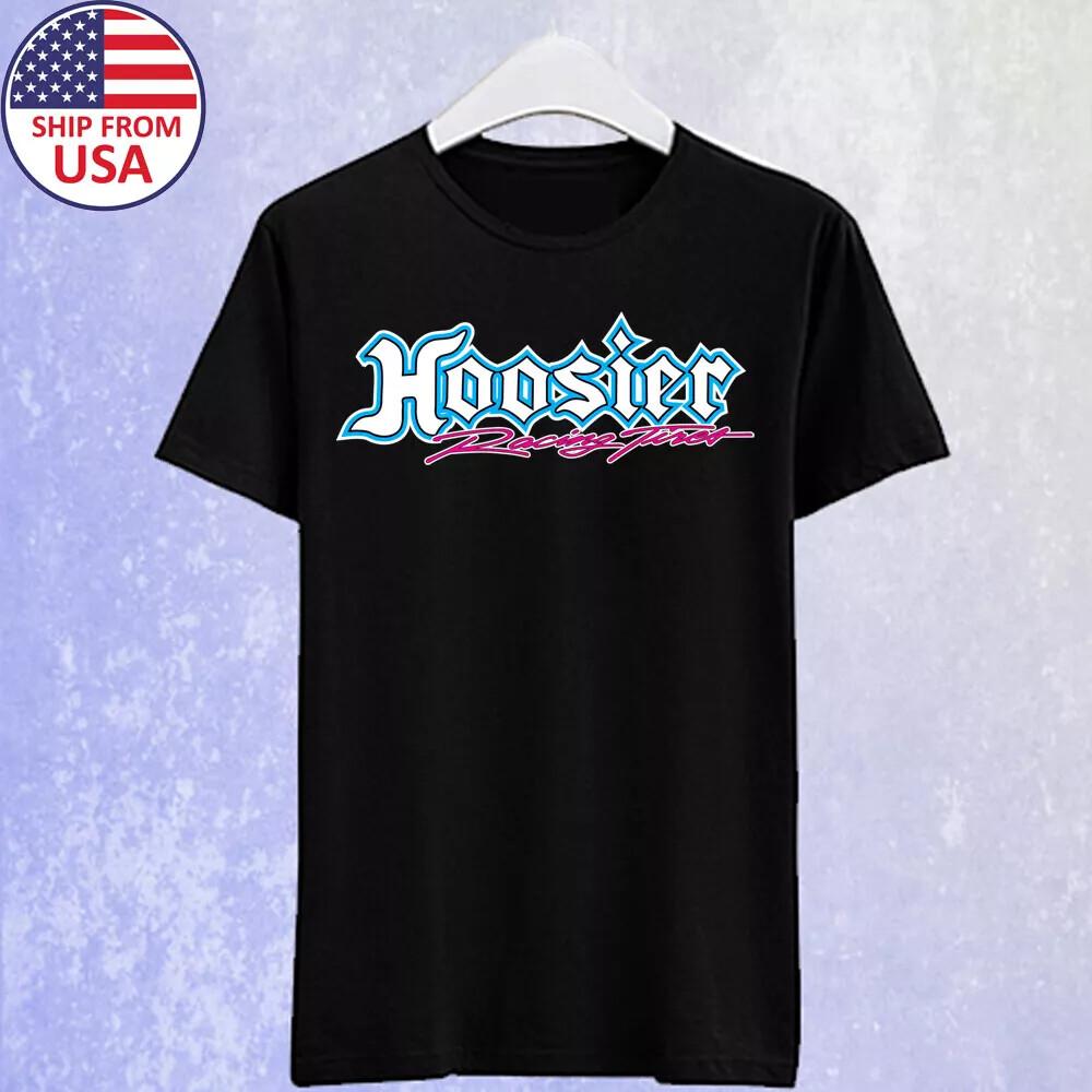 Hoosier Racing Tire Men#039;s Black Tshirt Size S5XL Unisex T-Shirt XL