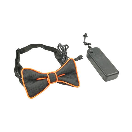 Luminous Detachable Costume Design Glowing Bow Necktie Accessory