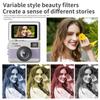 1080P HD Mini Flip Screen Camera: Wearable Compact Camcorder for Teens