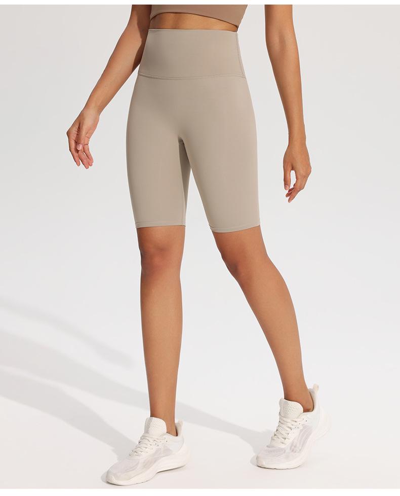 Women s High-Waisted Quick-Dry Yoga Shorts - Butt-Lifting, Naked Feel, Running & Training. S