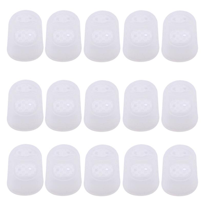 Sewing Thimble Breathable Protective Silicone Finger Thimble Finger Cover Caps Quilting Sewing Needlework Craft NEW
