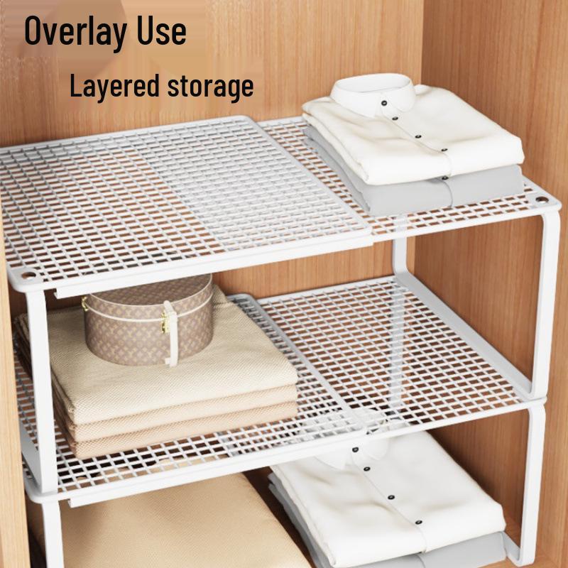 Retractable Wardrobe Storage Rack for Underwear and Cabinet Organization
