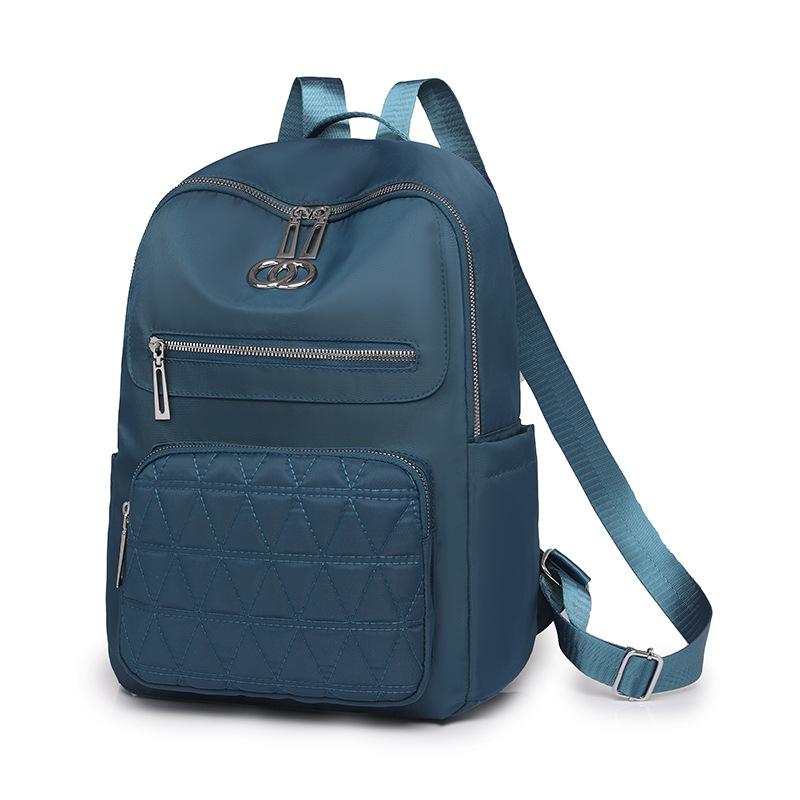 Nylon Cloth Backpack for Women Korean Style Fashion Versatile School Bag Light Travel Backpack Trendy Commuting Large Capacity