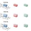 Microwavable 2 Layer Picnic Lunch Box Separated Food Storage Box Portable Food Container  Adult