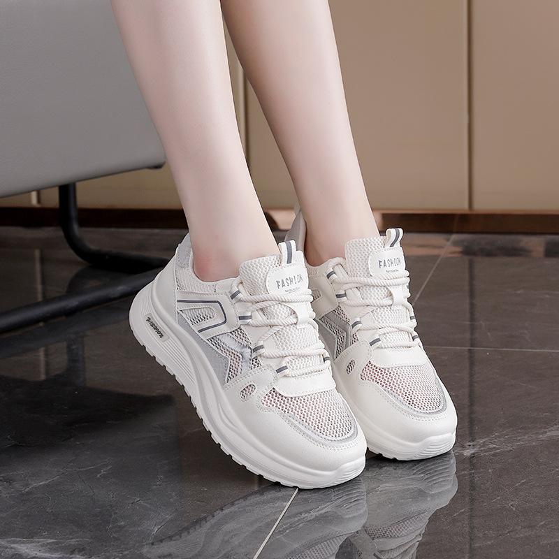 Summer Sneakers for Women Cross-border Casual Shoes Womans Light Breathable Sport Running Shoes All-match Women Shoes