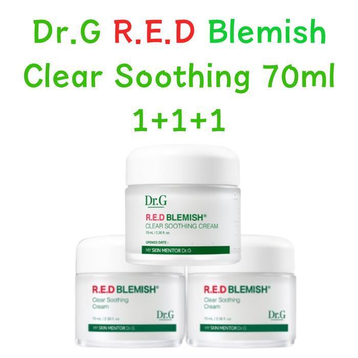

Dr.G Red Blemish Clear Soothing Cream 70ml x 3 _HY (18901810)
