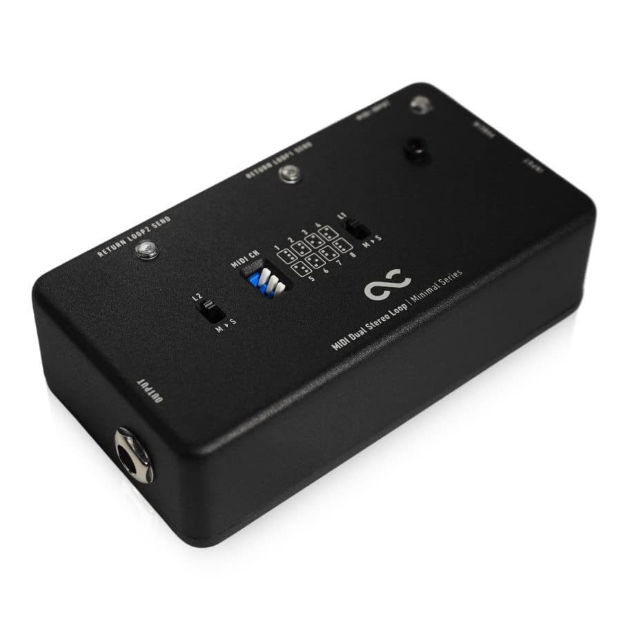 Eine Steuerung Minimal Series MIDI Dual Stereo Loop 2 Loop Switcher MIDI Steuerung Stereo Loop Eine Steuerung /