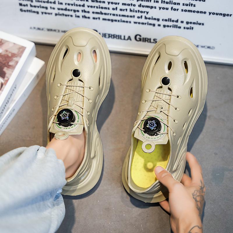 2024 Summer Men's New Casual Breathable Shoes Outdoor Beach Shoes Men's Loafers