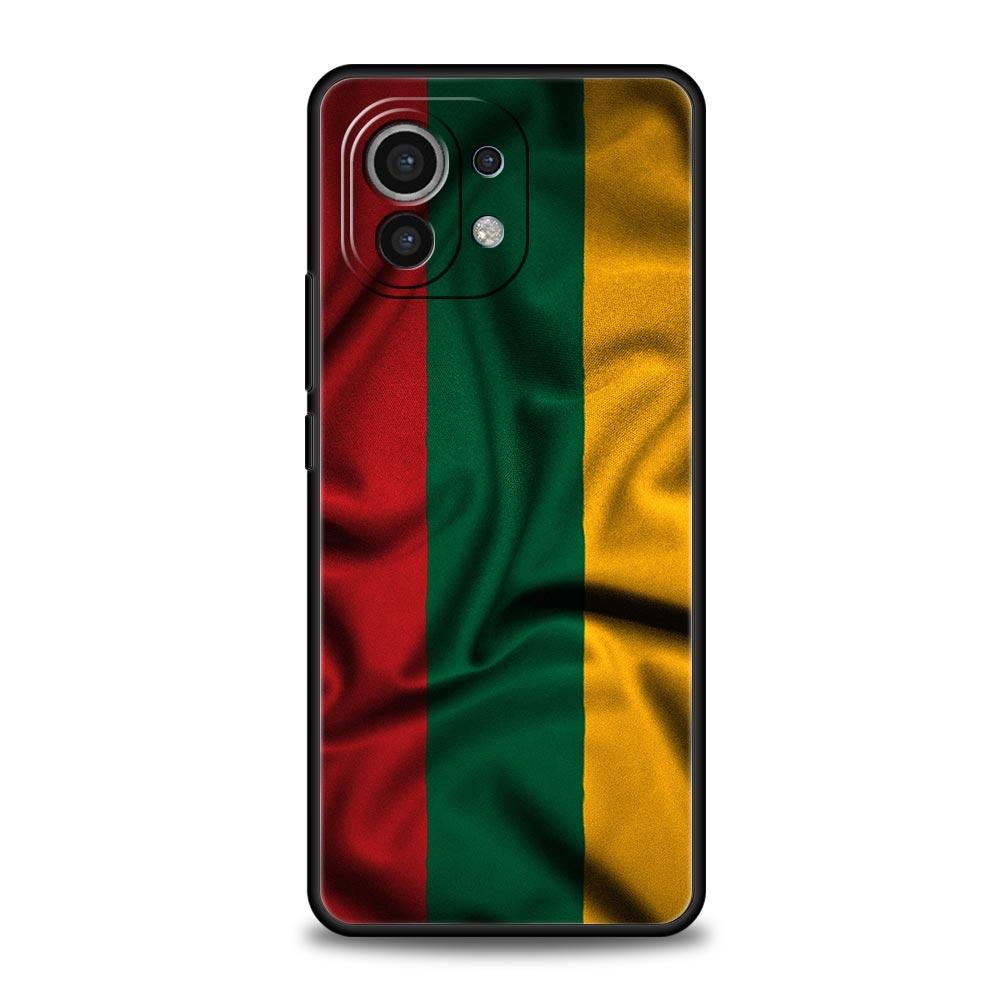 Flag of Lithuania Flag Phone Case For Xiaomi 14 13T 12T Pro 12 13 11 Ultra Mi Note 10 Lite 10T 5G 11X Pro 11T 11i 9T Soft Cover