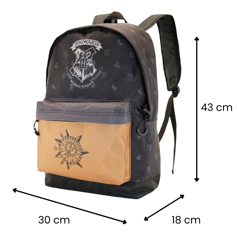 Two-Compartment School Backpack Harry Potter Hogward Collage