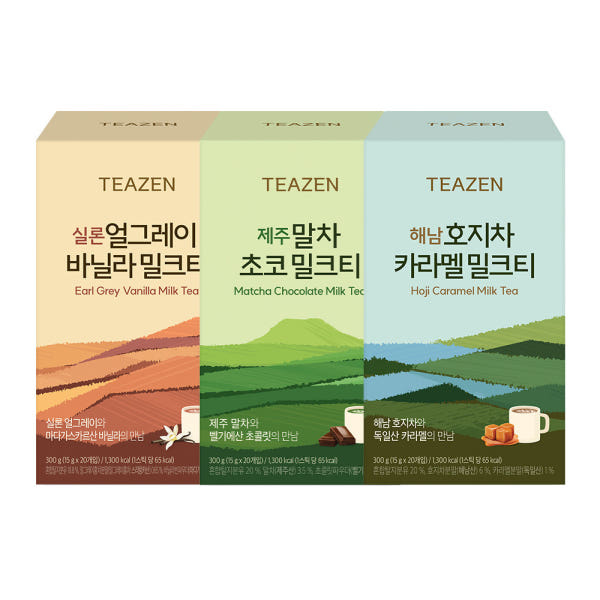 TEAZEN Black Tea Bags Milk Tea Bags 20Sticks x 3Boxes60S Tea Bags Sticks