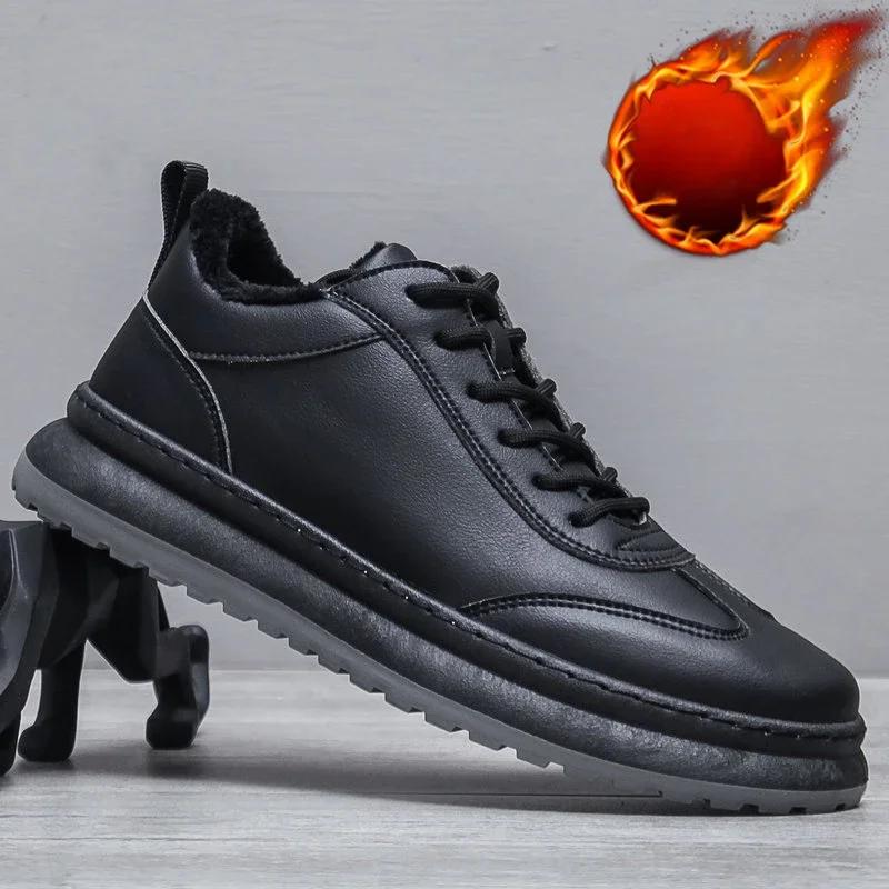 

Кожаные туфли для отдыха для мужчин, повседневные кроссовки, модная мужская обувь с крокодиловым принтом, удобная прогулочная обувь на платформе, зимняя обувь 44