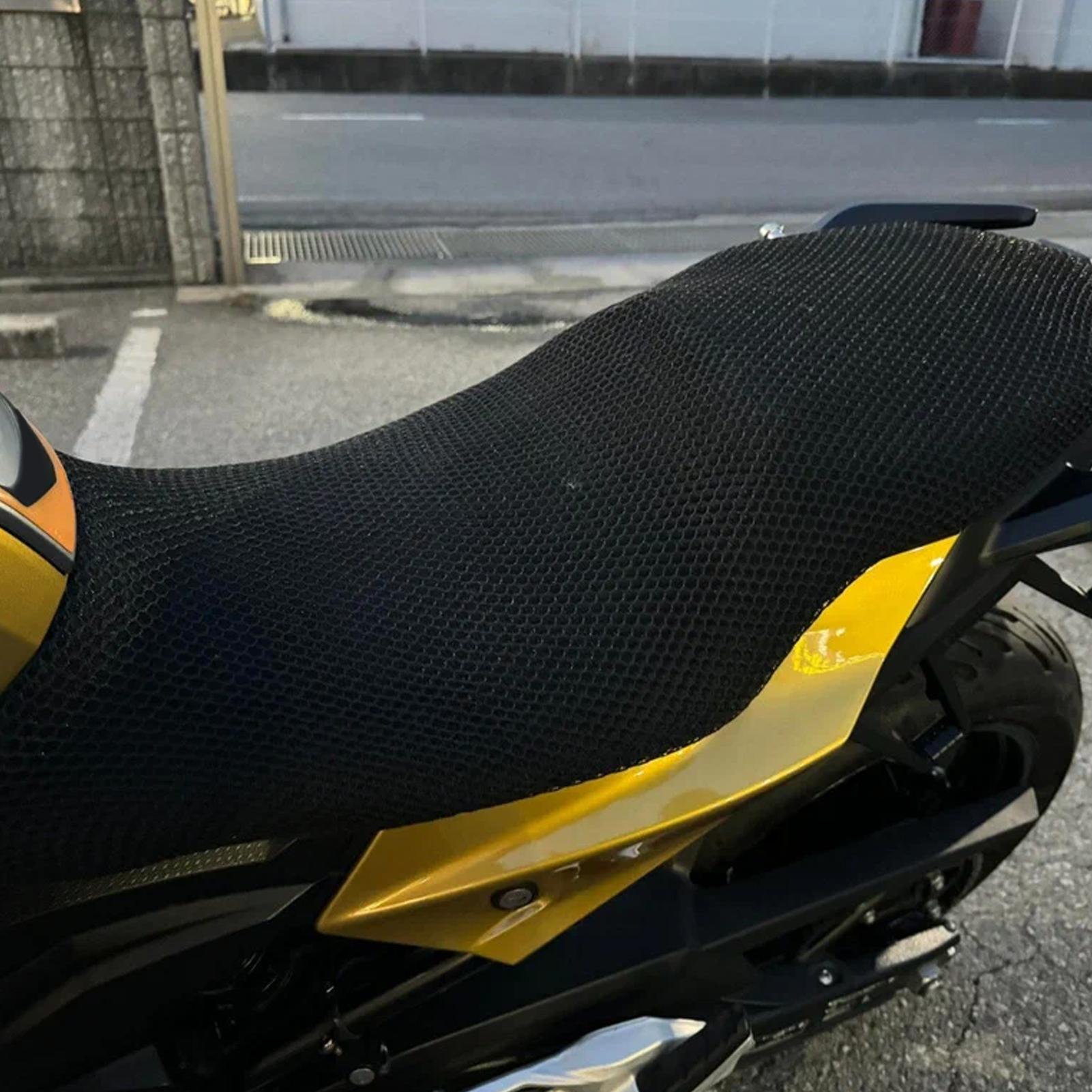 

Чохол на сидіння мопеда Стільникова сітка Жаростійкий Щиток Мотоциклетний Захист від сонця та Теплоізоляційна Подушка Для щоденних поїздок CN