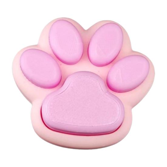 Cute Cat Paw Fidget Relief Clicker Toy Stress Button