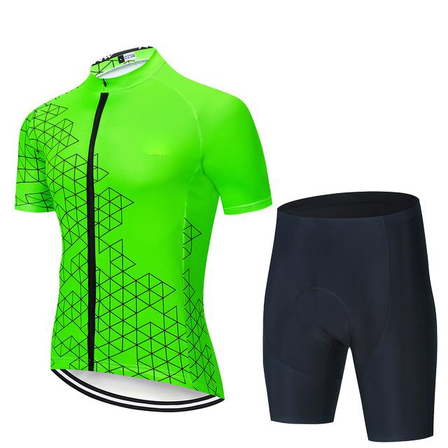 Cycling Jersey Set Men's Cycling Set 2024 Summer Outdoor Sport Bicycle Wear Clothing Breathable Bike Clothes MTB Cycling