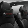CSE1 Car Headrest Cover Auto Seat Cover Head Neck Rest Cushion Neck Pillow Seat Cover for Mercedes Benz New B/C/E GLC GLK CLA GLA
