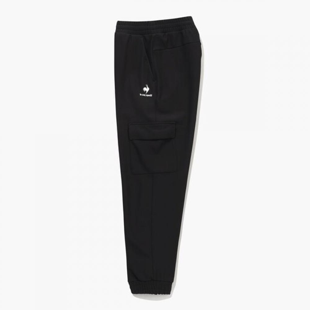 Le Coq Sportif fLeece Cargo Jogger Pants Blk Qp423epto3