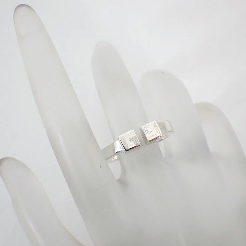 [Pre-owned] GUCCI 925 Cube Ring / Size 16 / J90-9