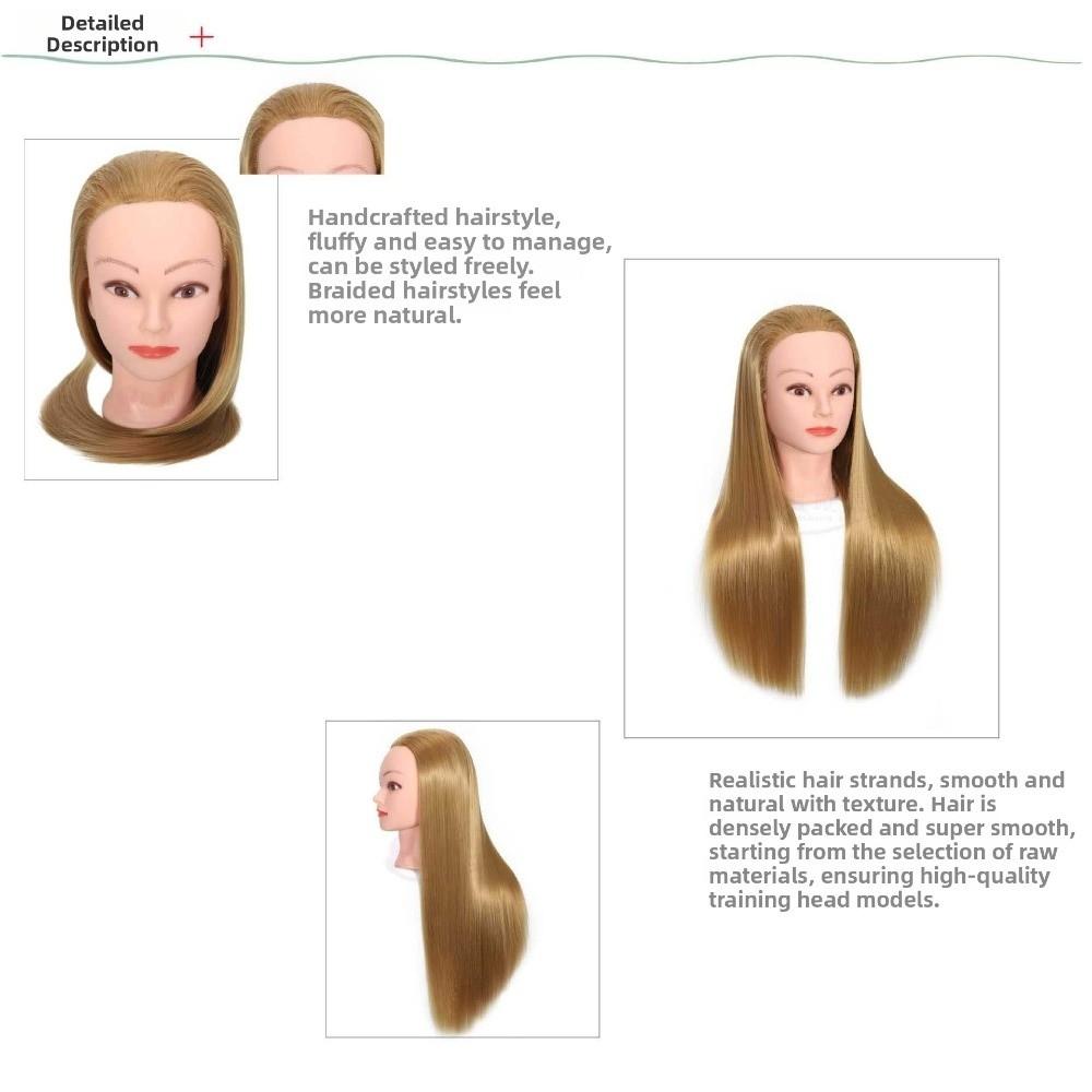 Kopfmodell Langhaar Trainingskopf Kreativer Frisuren Schaufensterkopf Erwachsenen Schaufensterkopf Salon