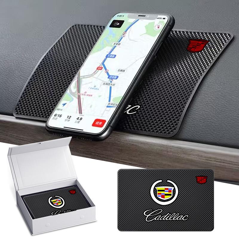 New Car Dashboard Sticky Anti-Slip PVC Mat Auto Non-Slip Sticky Gel Pad For Cadillac SRX ATS XTS CT4 CT5 CT6 XT4 XT5 XT6