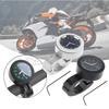 Easy Installation Clock Electric Car Watch Simple Check While Riding Stainless Steel Mount Enhances Driving Experience