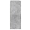 Wall Cabinets 2 pcs Concrete Grey Wood Based Panel