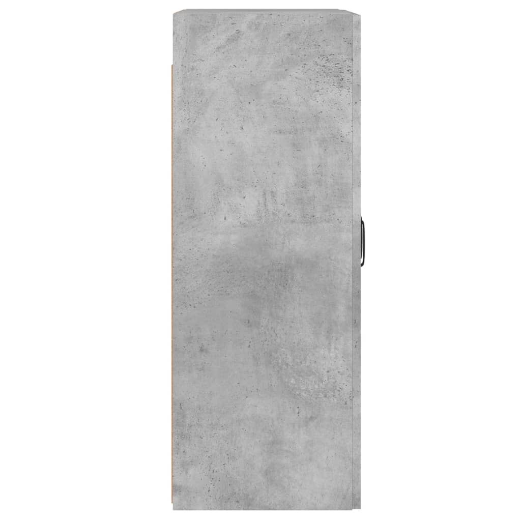 Wall Cabinets 2 pcs Concrete Grey Wood Based Panel