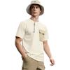 Fila Explorer Minimalist Color Block Pocket Classic Versatile Short Sleeve T-Shirt Men Tops A11M537116F-WT
