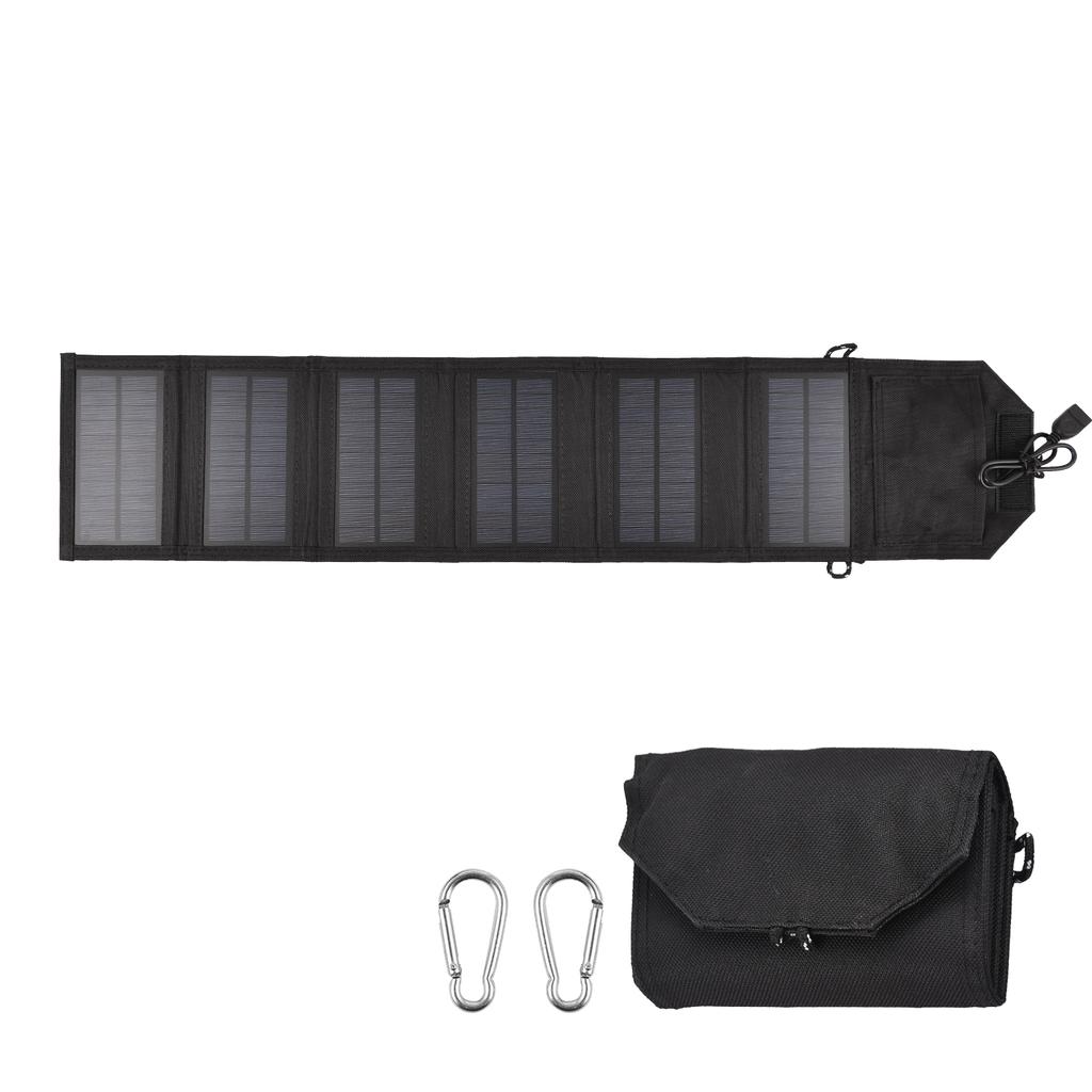 10.5 W Portable Solar Charger Foldable Solar Charger with USB Solar Panel Portable Solar Power with
