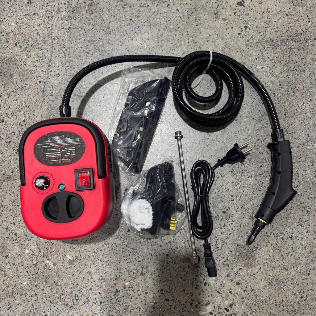 220V/110V High-Temp Steam Cleaner with LCD: Multifunctional Kitchen Cleaning Machine