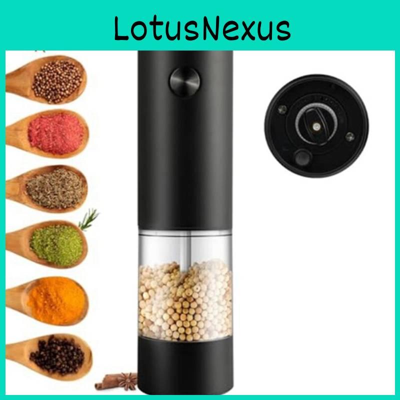 Electric Pepper Salt Grinder With Rechargeable Battery For Home Kitchen Gift